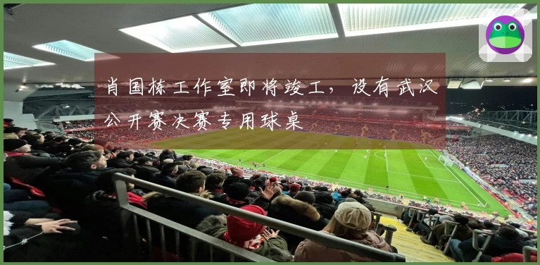 肖国栋工作室即将竣工，设有武汉公开赛决赛专用球桌